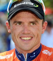 Simon Gerrans during the 2012 Tour Down Under.