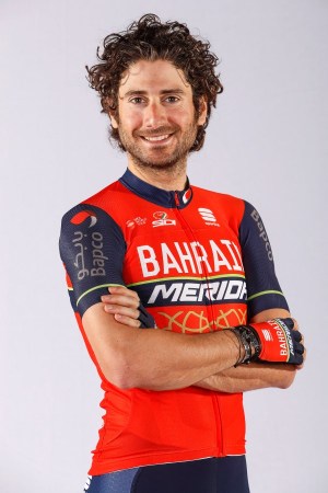 Photo of Boaro in racing uniform